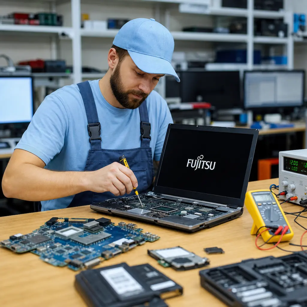 Ремонт ноутбуков Fujitsu в Бронницах | Сервисный центр