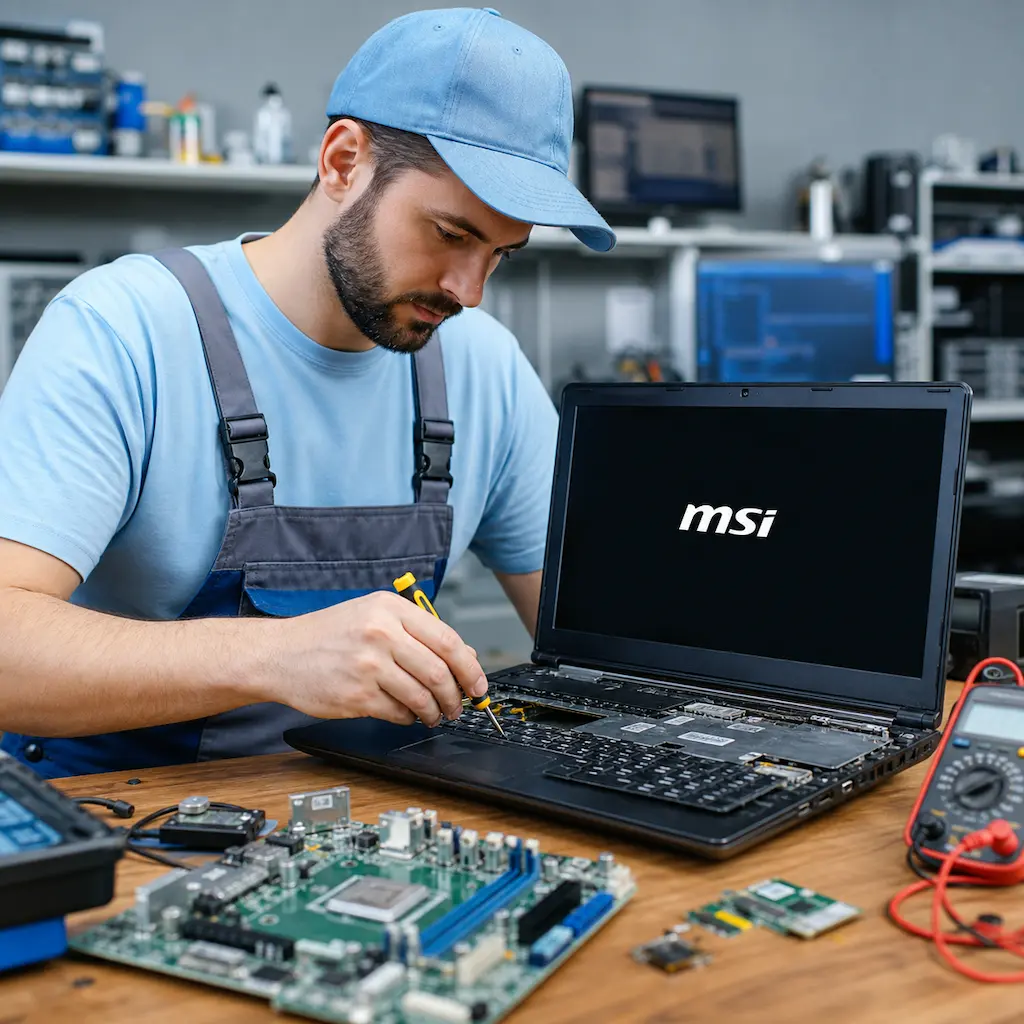Ремонт ноутбуков MSI в Бронницах | Сервисный центр
