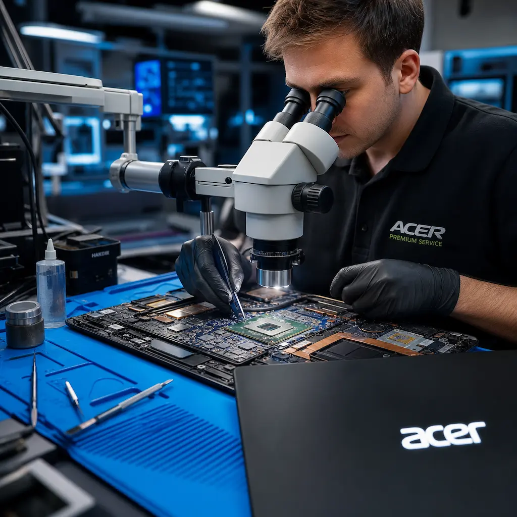 Замена видеокарты ноутбука Acer в Бронницах