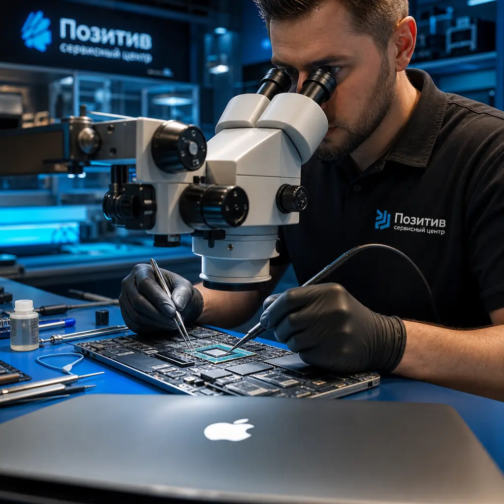 Замена видеокарты Apple MacBook в Бронницах