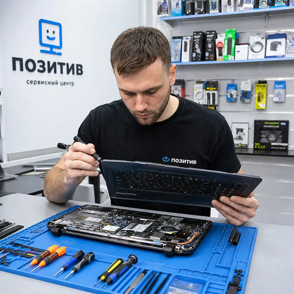 заменить клавиатуру на ноутбуке Emachines в Бронницах