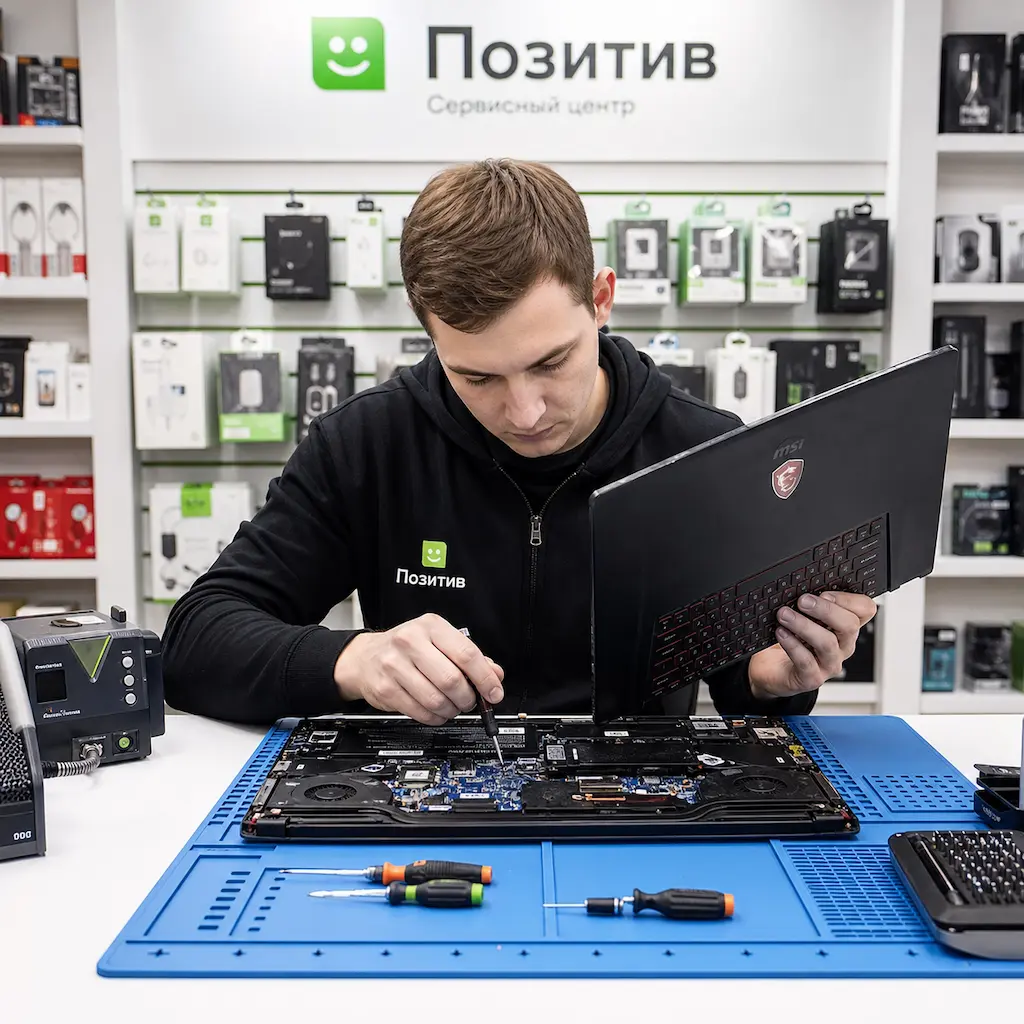 заменить клавиатуру на ноутбуке MSI в Бронницах