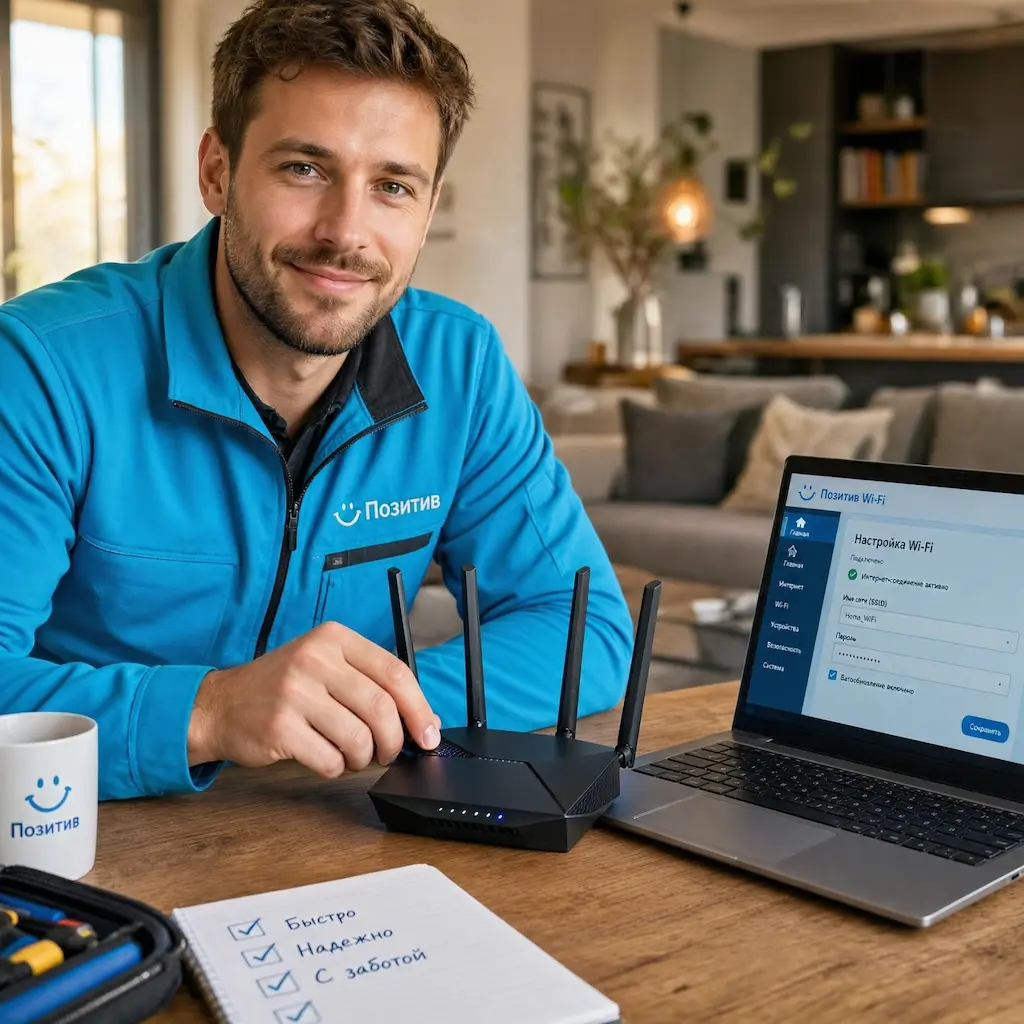 Настроить wi-fi роутер в Бронницах