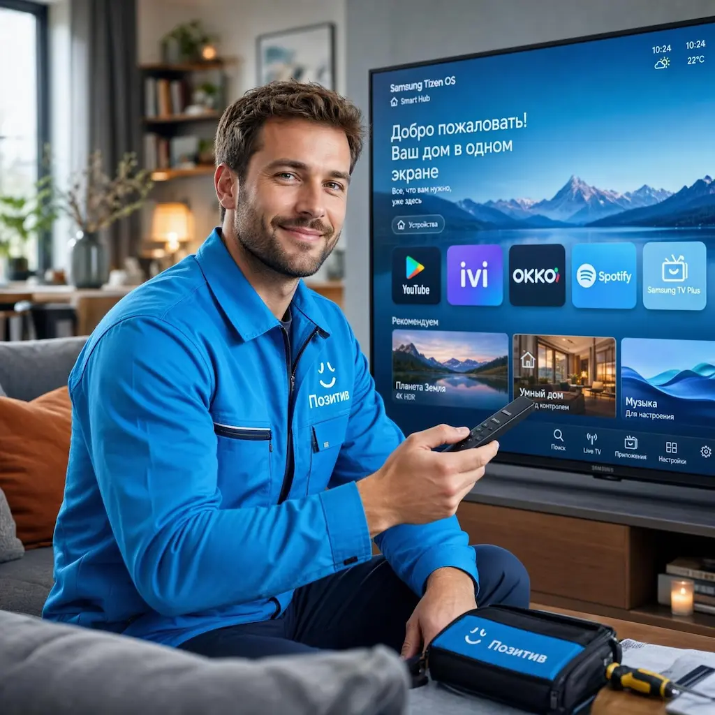 Настройка Smart TV в Бронницах