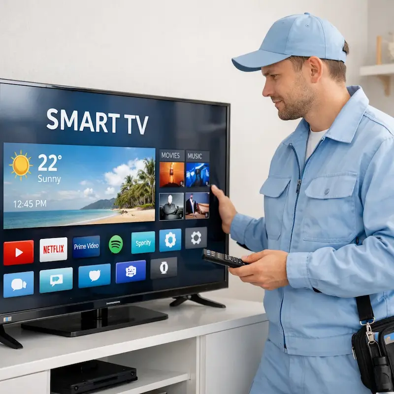 Настройка Smart TV в Бронницах