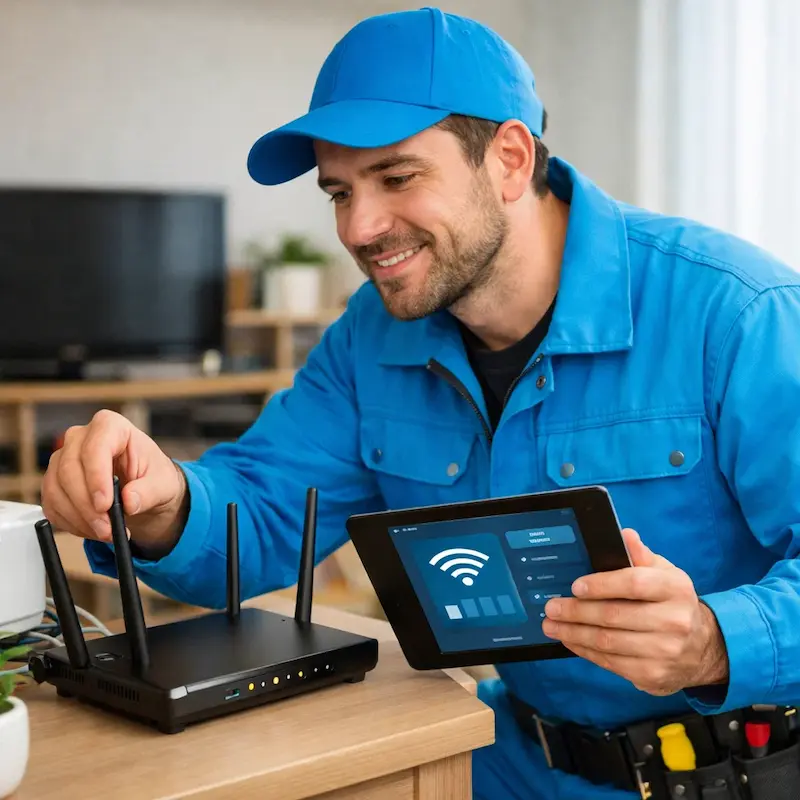Настройка Wi-Fi для квартиры, дома и офиса в Бронницах