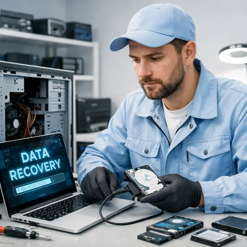 Восстановление файлов в Бронницах