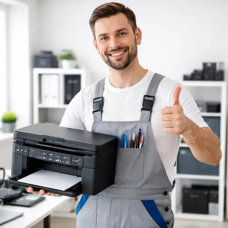 Установка и настройка принтера в Бронницах