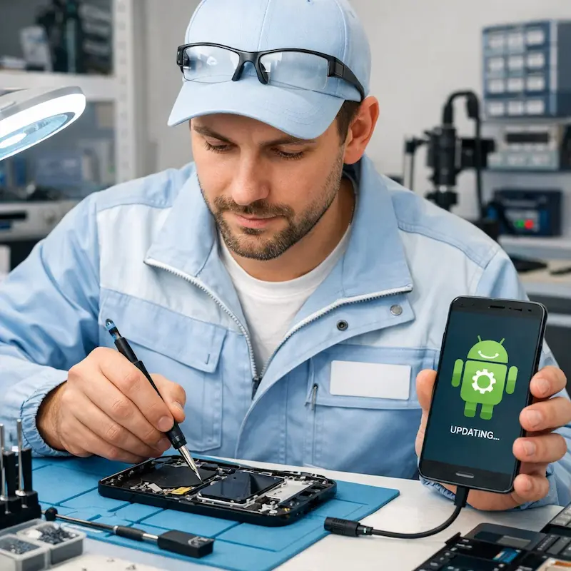 Настройка системы Android в Бронницах