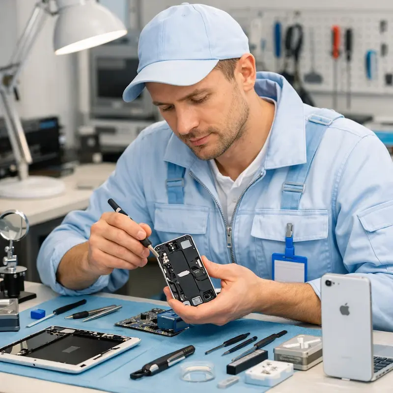 Ремонт техники Apple (iPhone, MacBook, iMac) в Бронницах