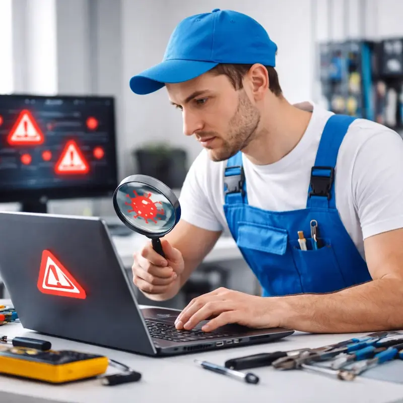 Поиск и устранение вирусов в Бронницах